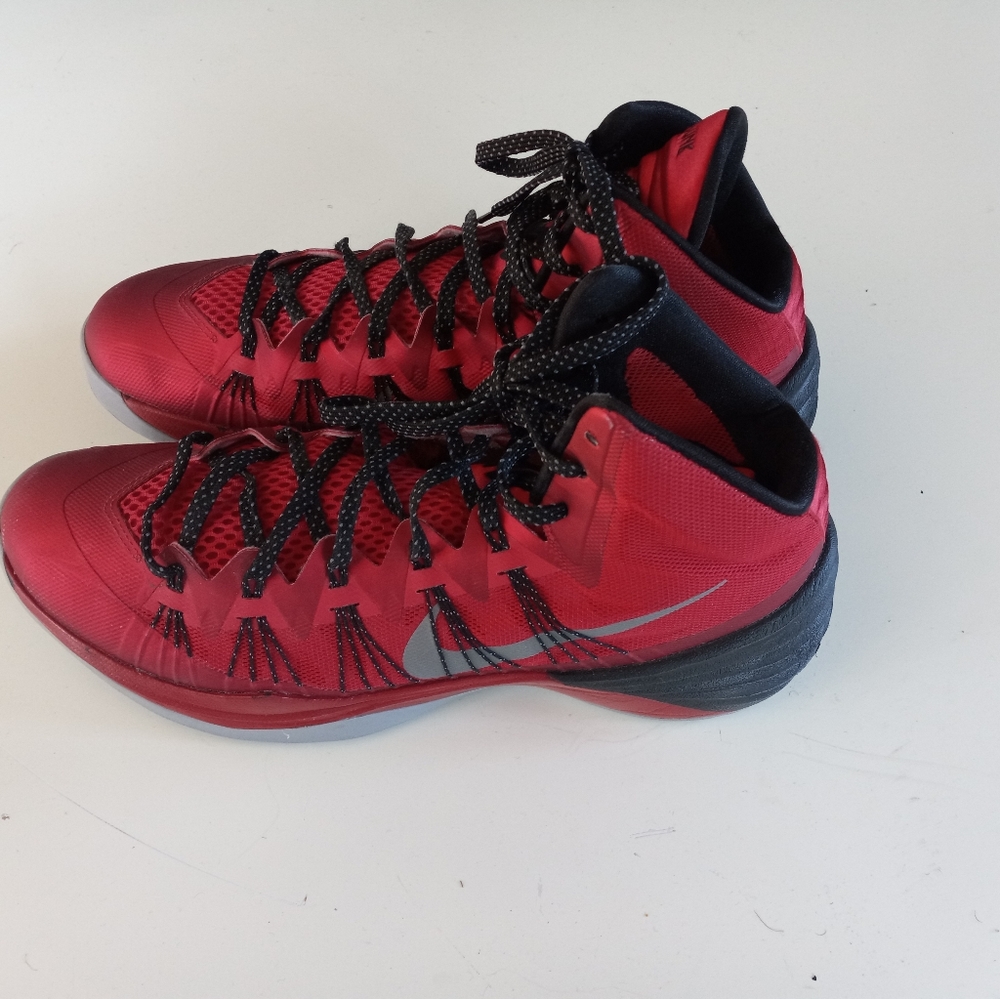 Nike Hyperdunk 2013 -University Red And Black- [Size-13]